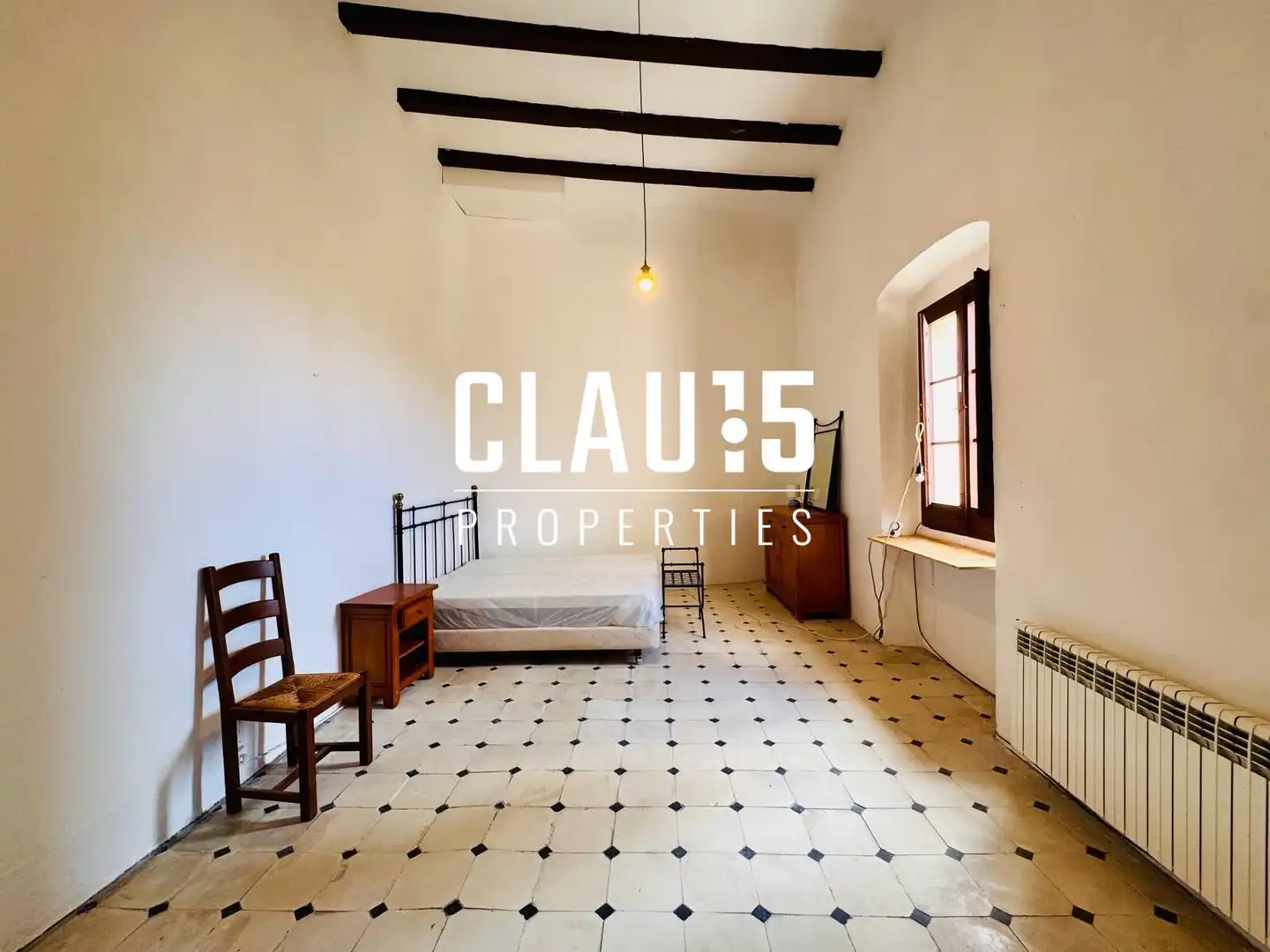 Habitación de Finca rústica en venta en Pineda de Mar con Jardín privado, Terraza y Amueblado