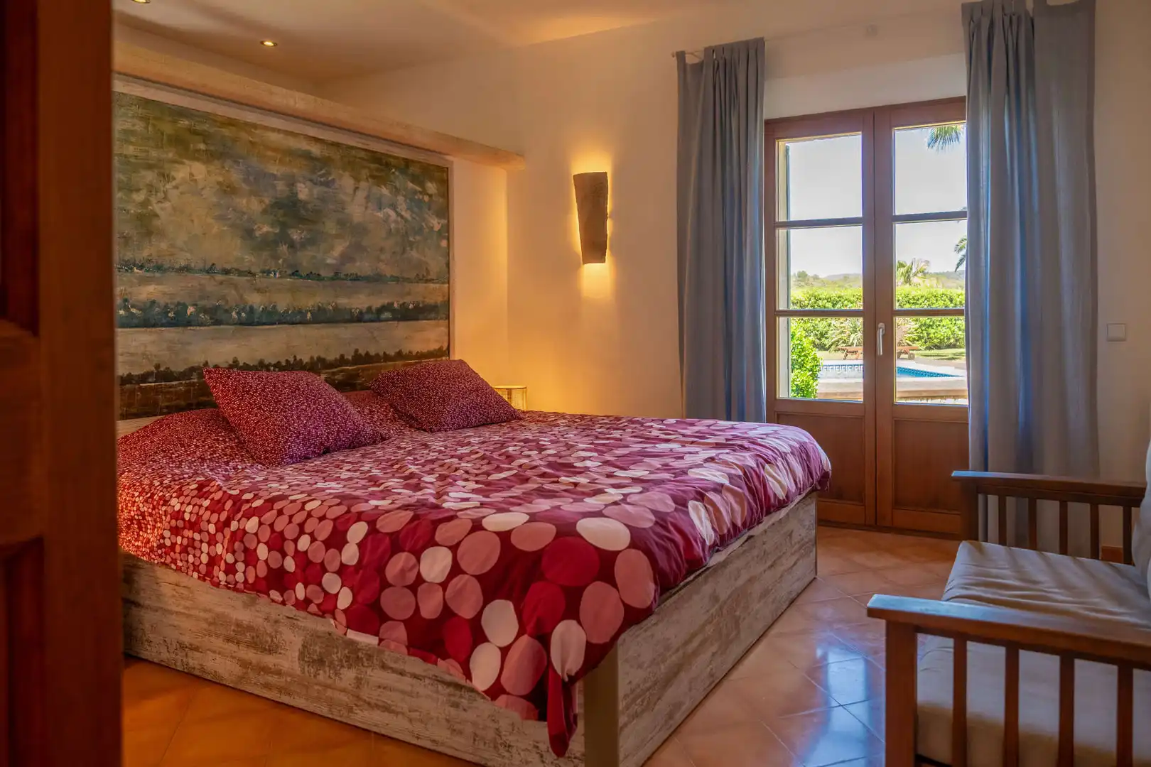 Bedroom of Country homes for sale in Artà  with Air Conditioner, Heating and Terrace