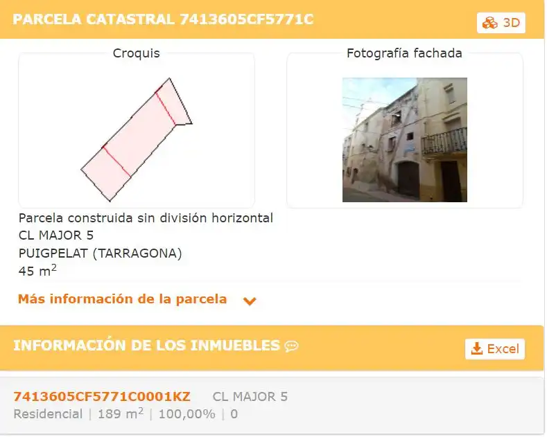 Vista exterior de Residencial en venta en Puigpelat