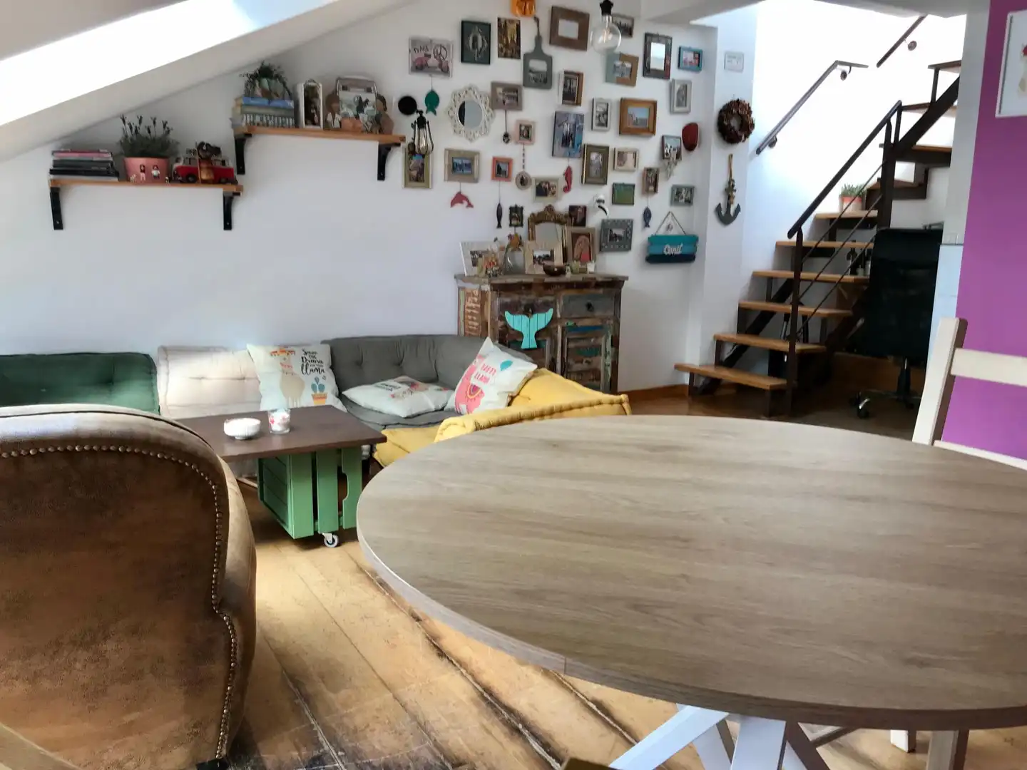 Dining room of Attic for sale in Porto do Son  with Terrace and Furnished