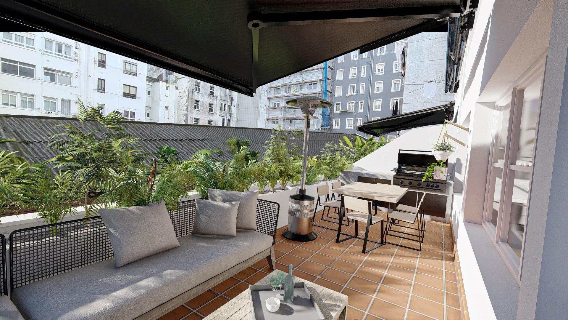 Terrace of Flat for sale in A Coruña Capital   with Terrace