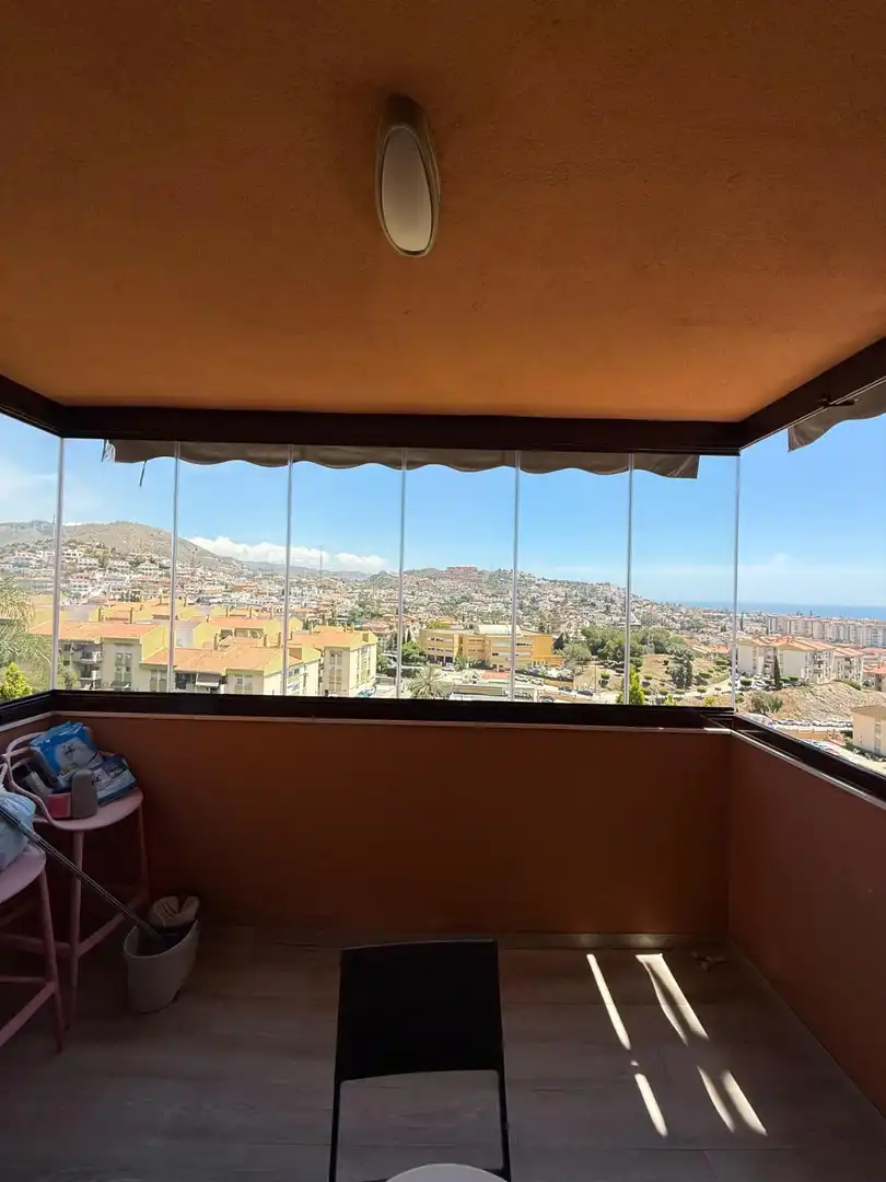 Vista exterior de Pis en venda en Rincón de la Victoria amb Aire condicionat, Calefacció i Jardí privat