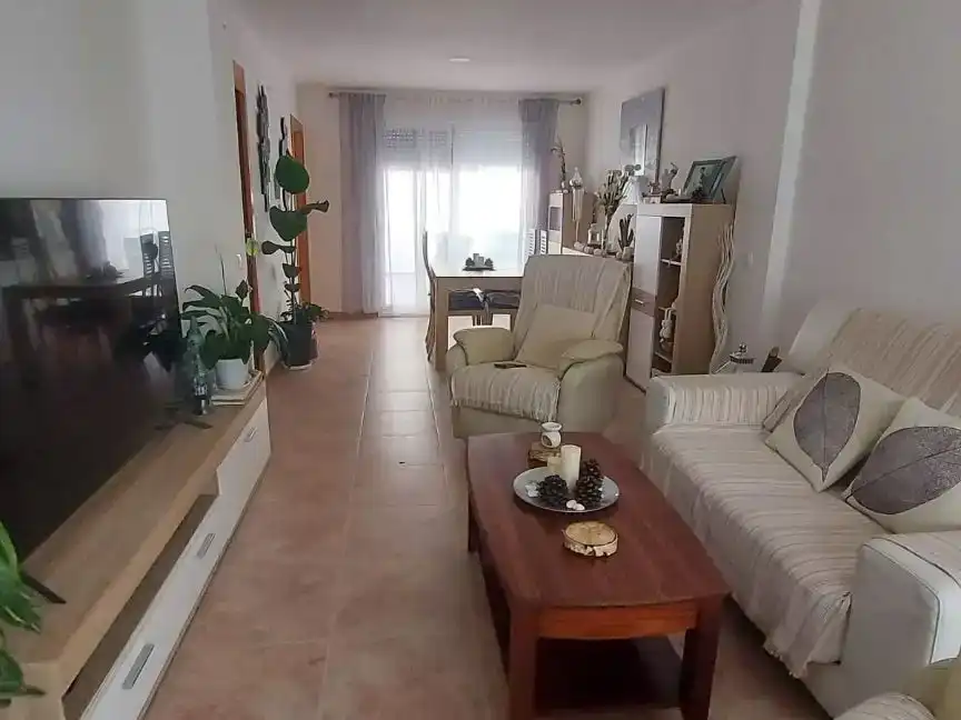 Sala d'estar de Pis en venda en Marines amb Aire condicionat, Terrassa i Balcó