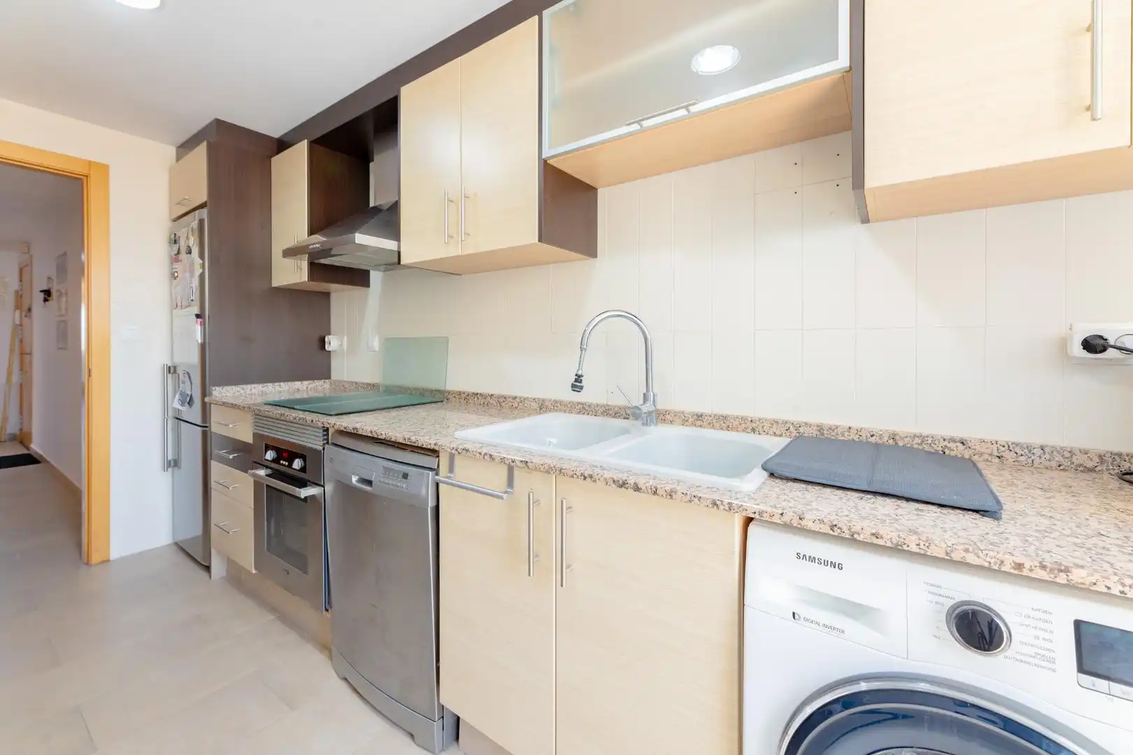 Cocina de Piso de alquiler en Catarroja con Aire acondicionado, Calefacción y Amueblado