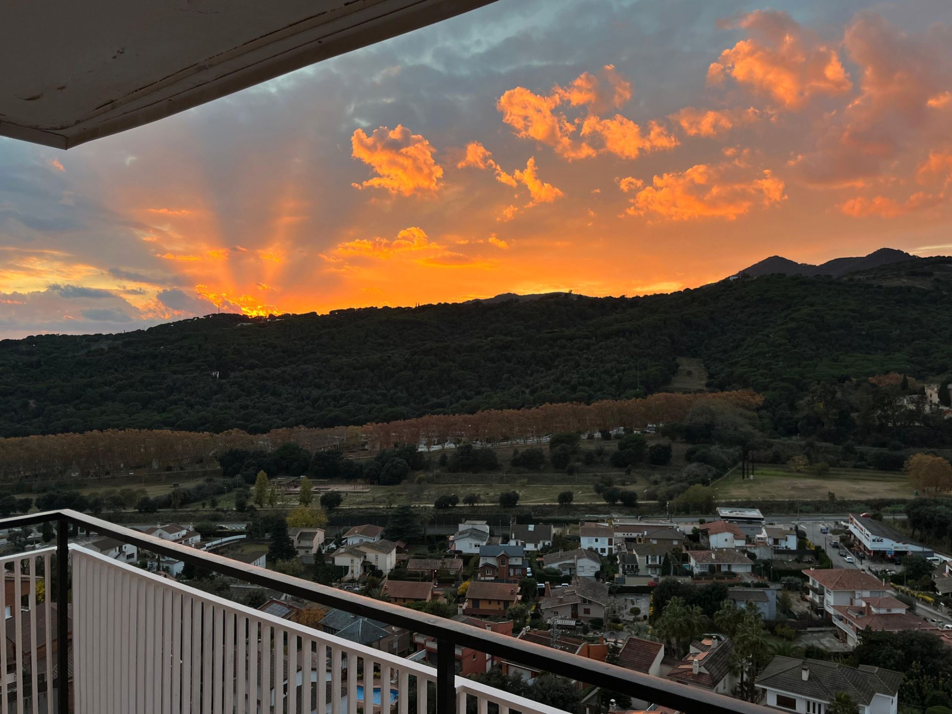 Vista exterior de Piso en venta en Arenys de Munt con Aire acondicionado, Calefacción y Parquet