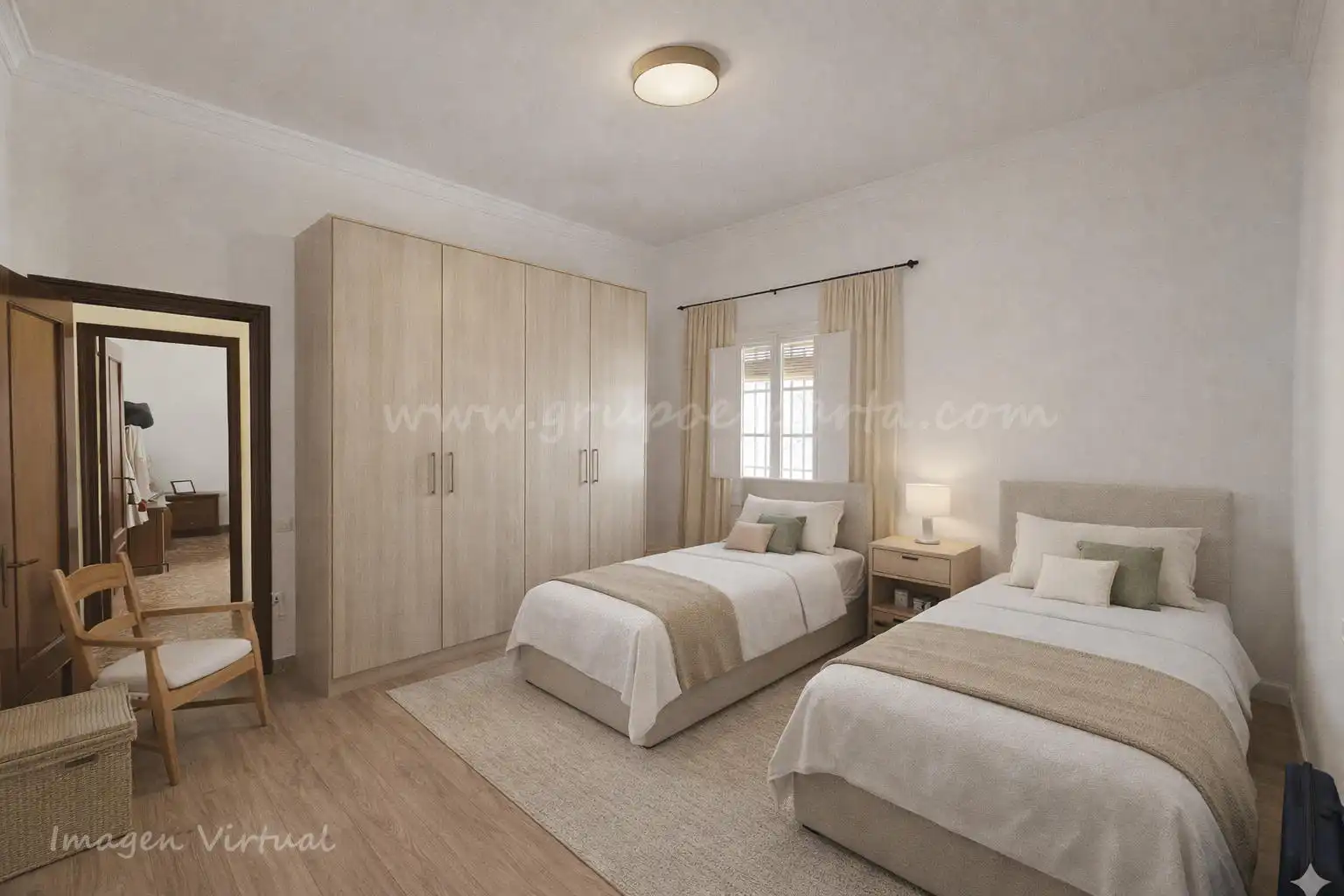 Habitación de Casa adosada en venta en Umbrete