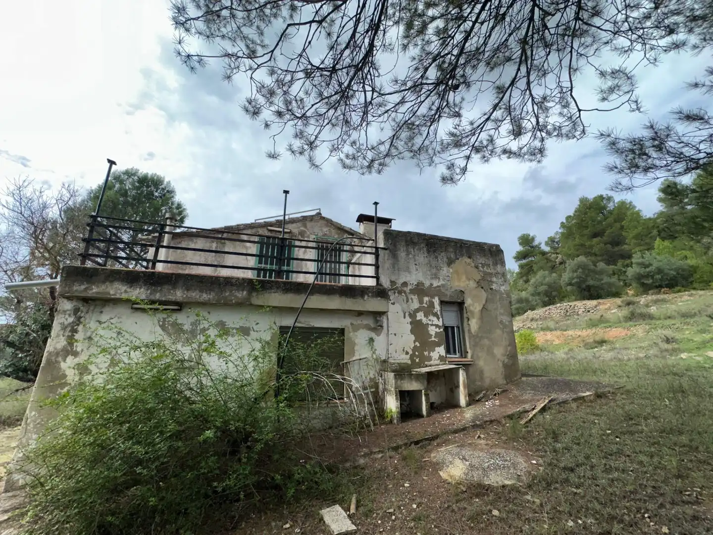 Vista exterior de Finca rústica en venta en Enguera