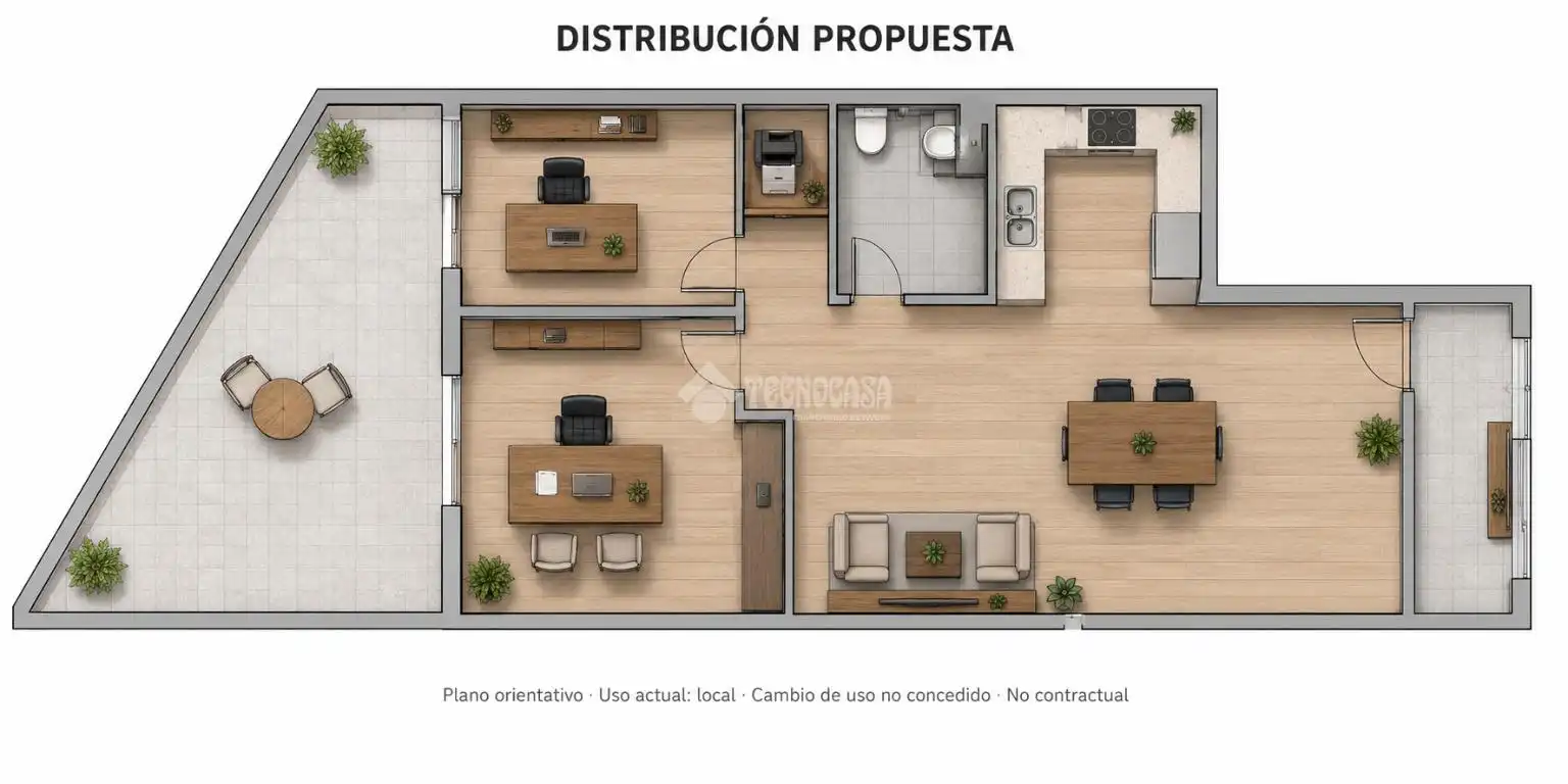 Flat for sale in La Catalana