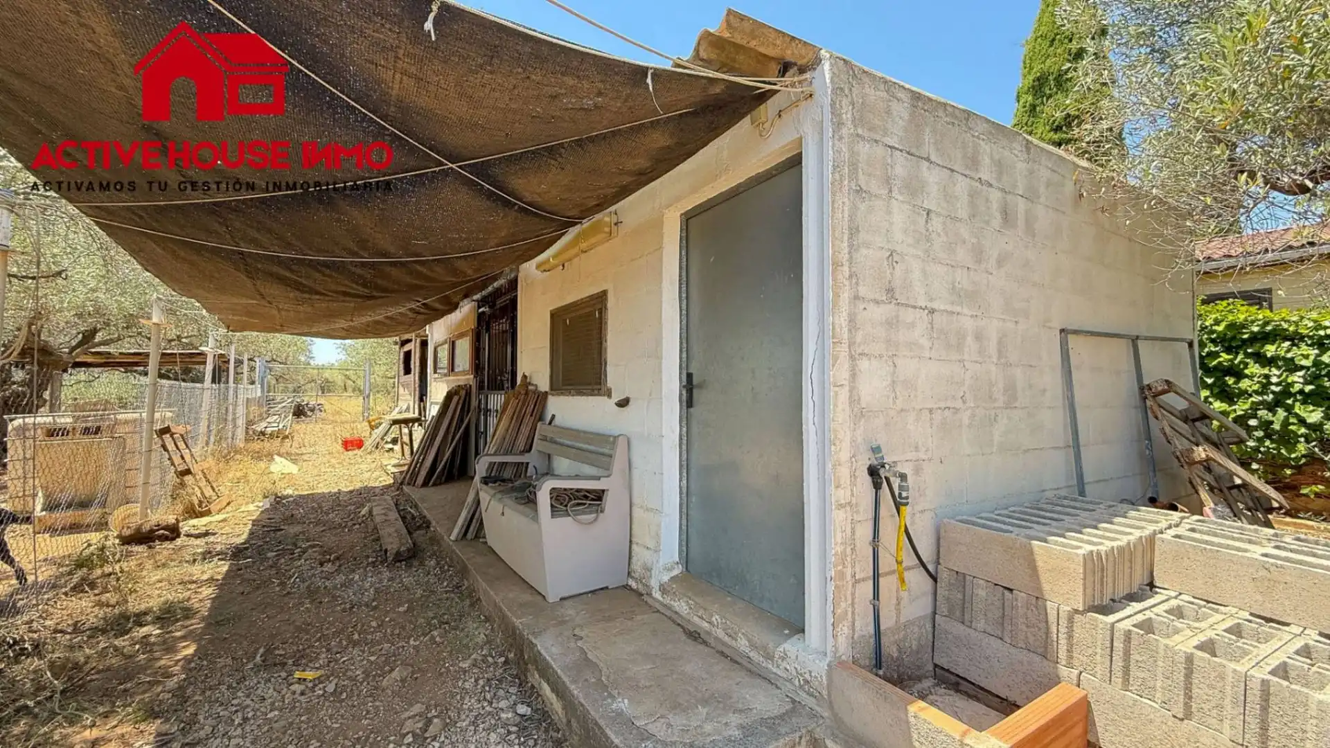 Vista exterior de Finca rústica en venda en Alcanar amb Jardí privat, Terrassa i Traster