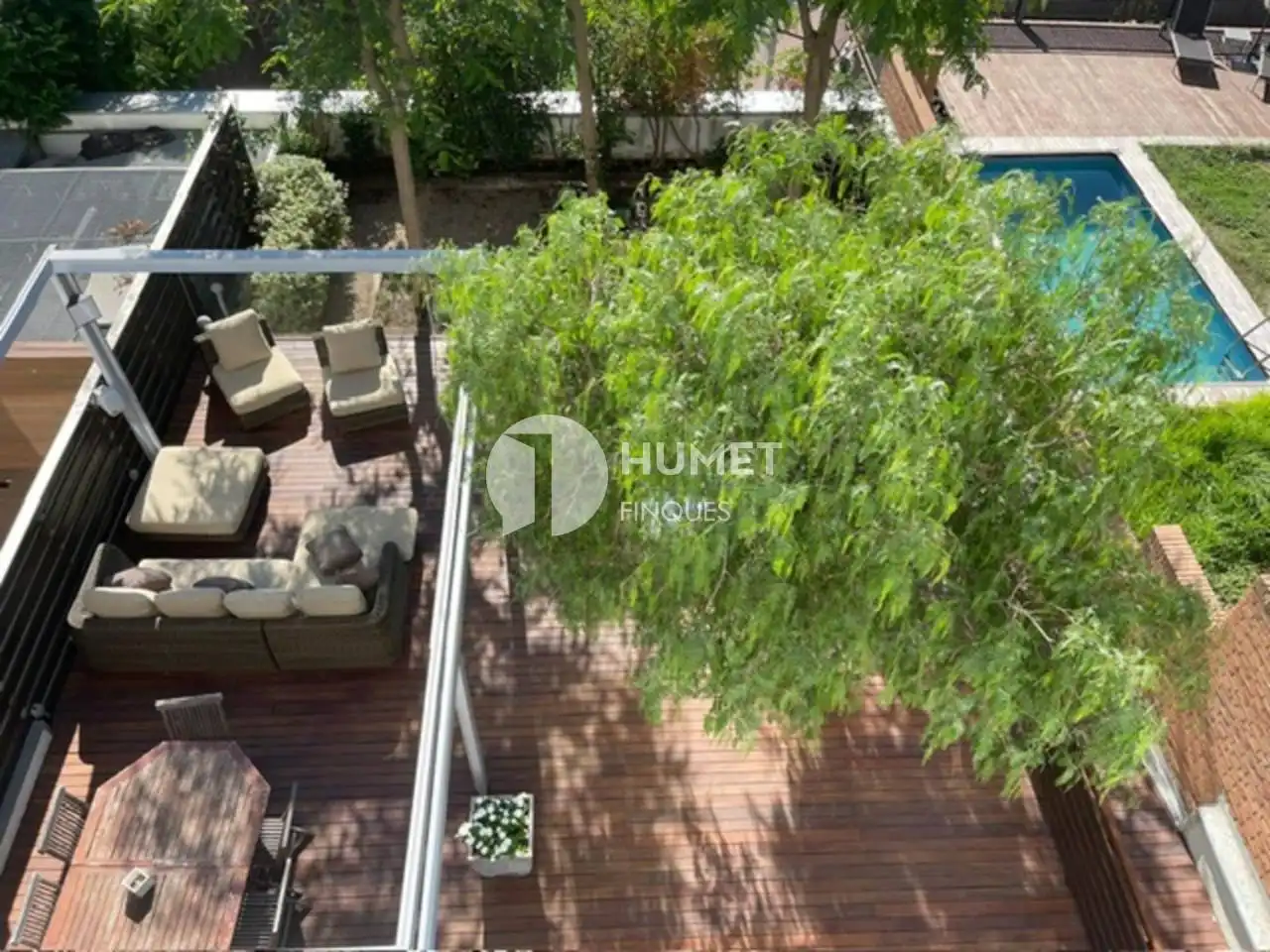 Terraza de Casa o chalet en venta en Barcelona con Aire acondicionado, Calefacción y Jardín privado