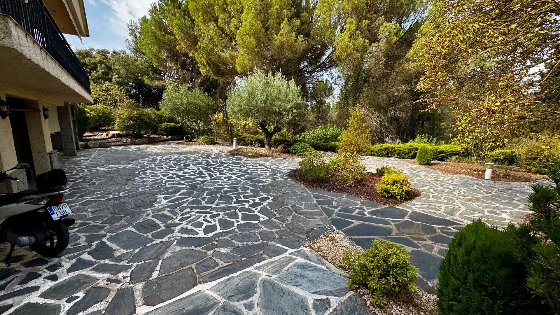 Jardín de Casa o chalet en venta en Vacarisses con Aire acondicionado, Calefacción y Jardín privado