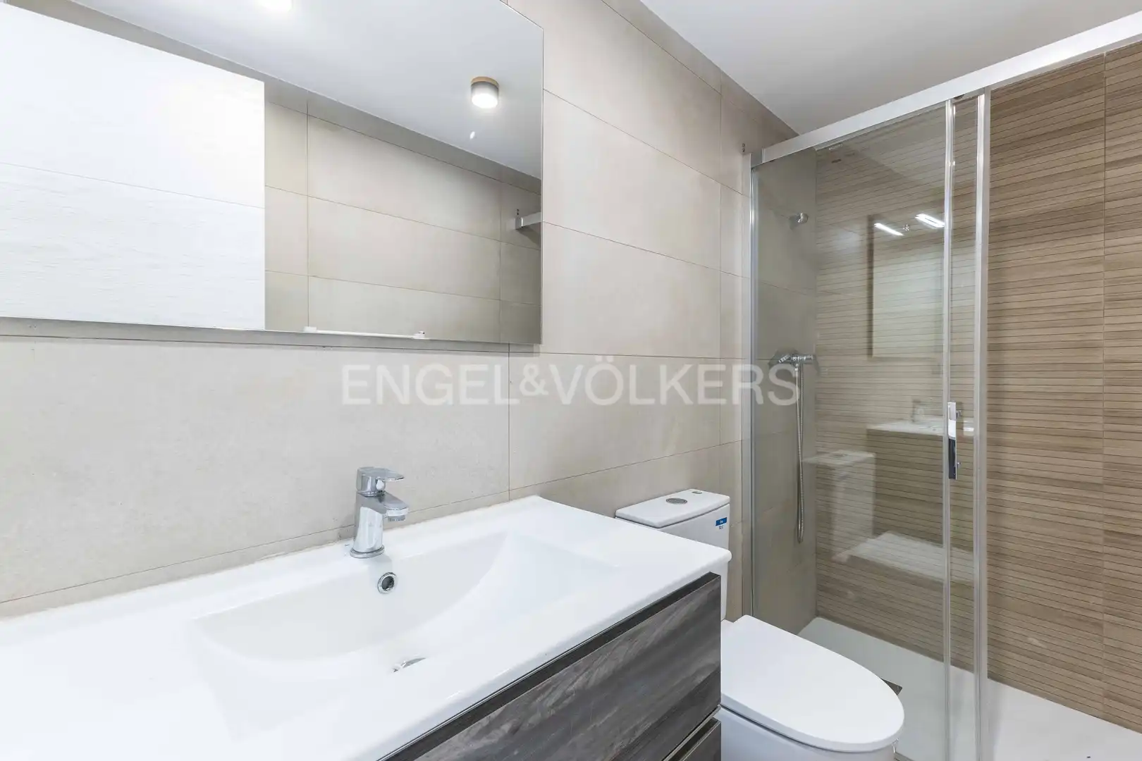Badezimmer von Haus oder Chalet zur Miete in Sitges mit Klimaanlage, Heizung und Privatgarten