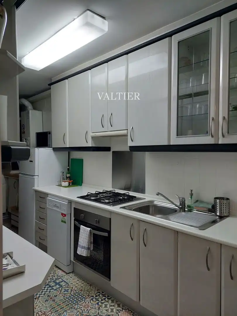 Cocina de Piso de alquiler en Madrid con Aire acondicionado, Terraza y Amueblado