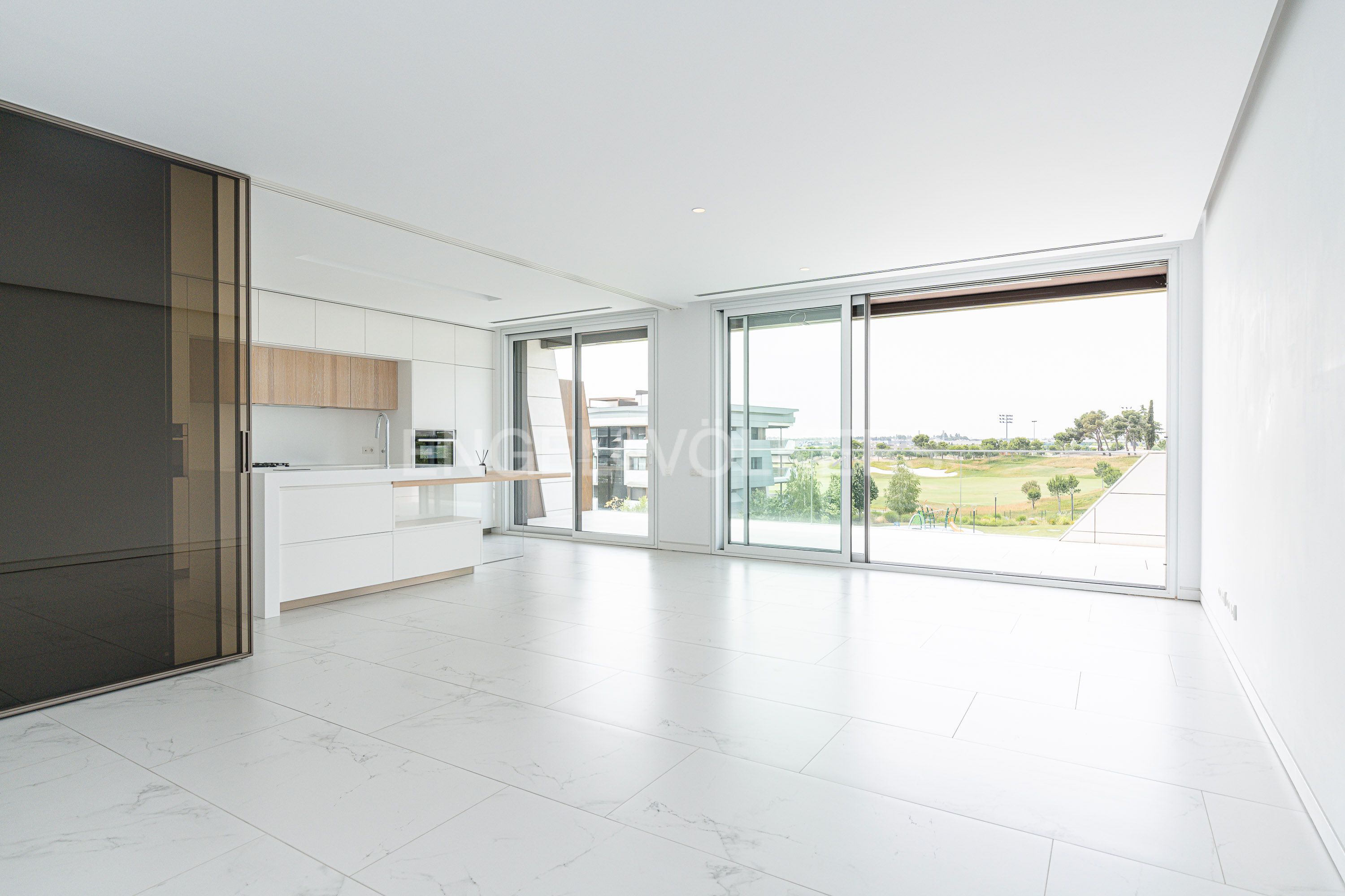 Living room of Apartment to rent in Pozuelo de Alarcón  with Air Conditioner, Heating and Private garden