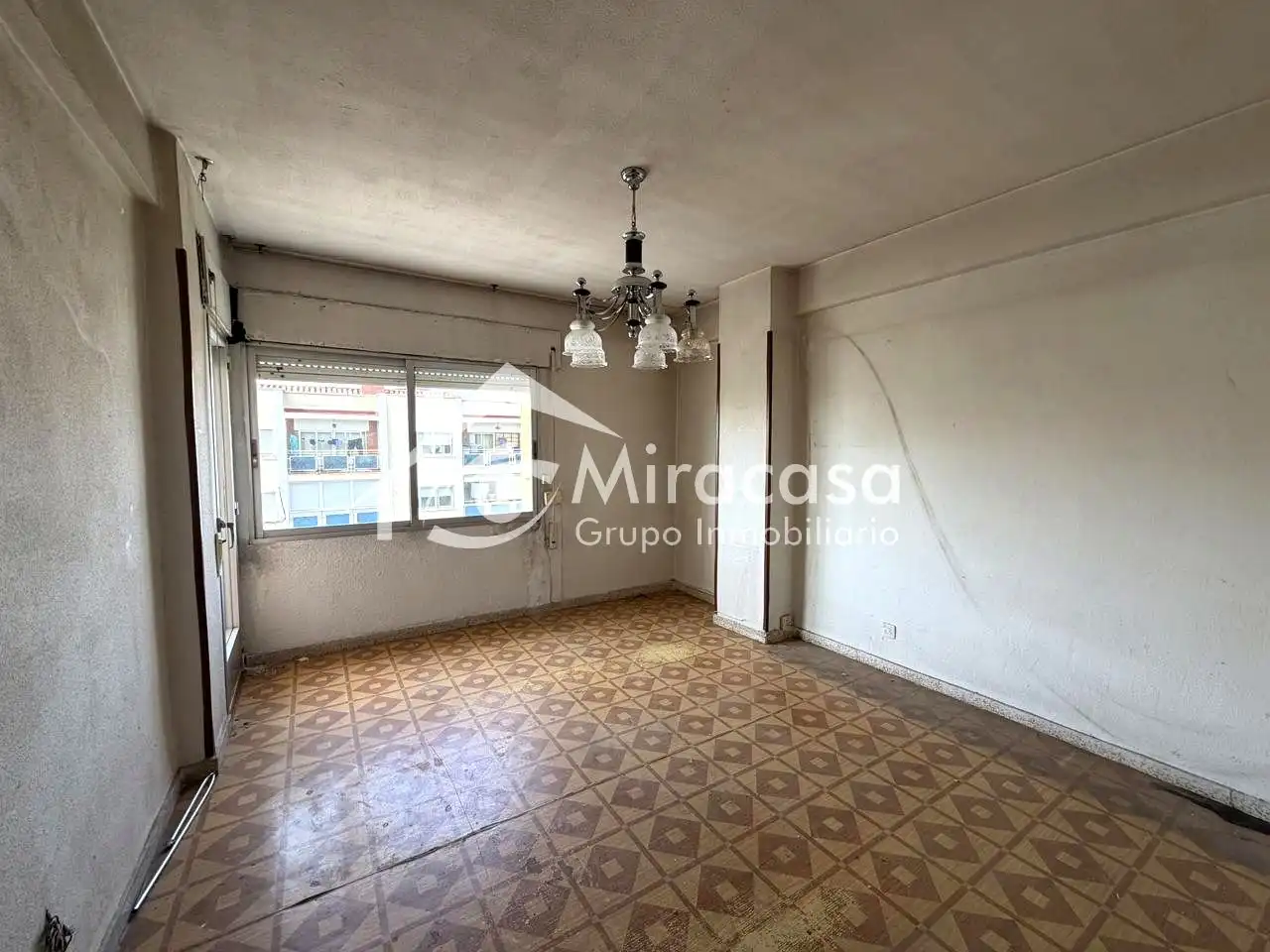 Sala de estar de Piso en venta en  Madrid Capital con Terraza