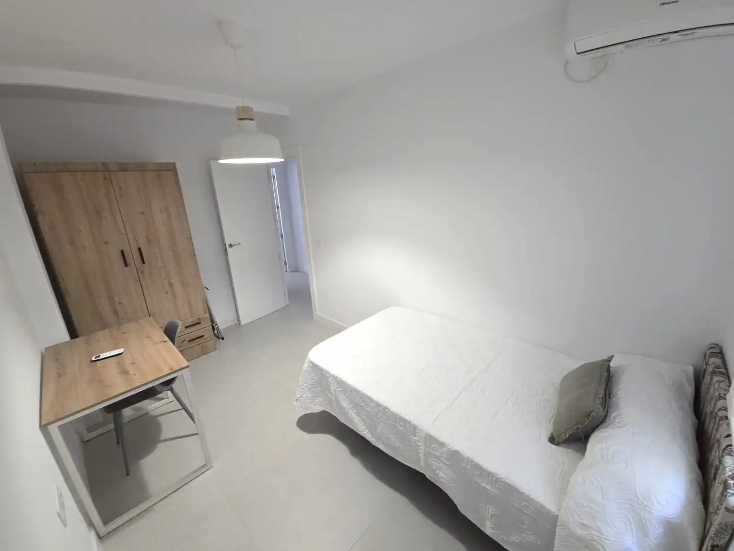 Bedroom of Flat for rent in Cáceres  with Air Conditioner, Terrace and Furnished