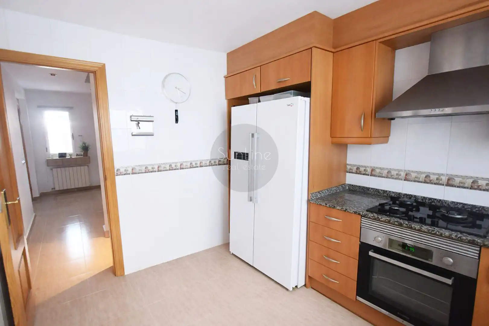 Kitchen of Houses for sale in La Pobla de Vallbona  with Air Conditioner, Private garden and Terrace