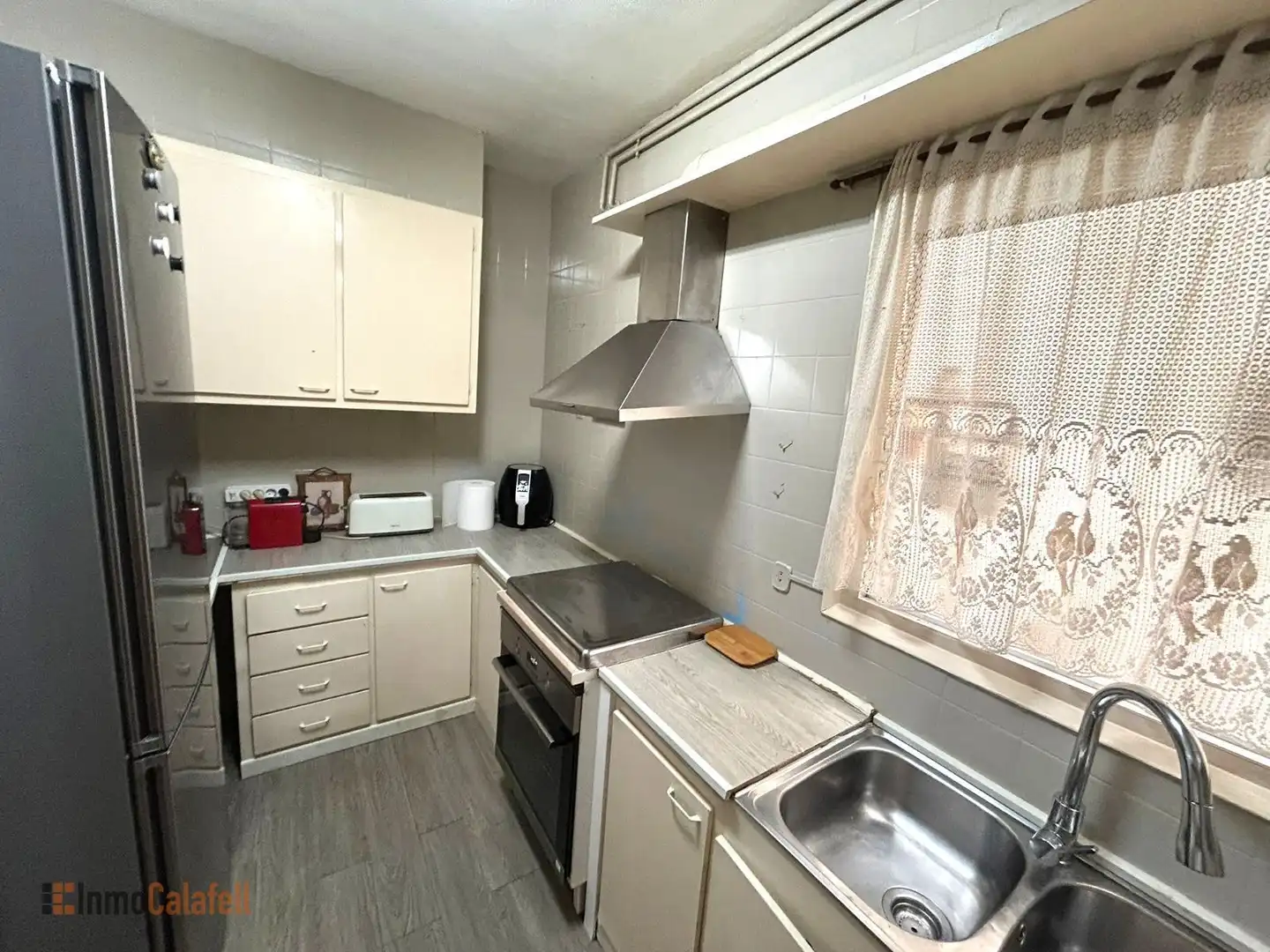 Kitchen of Flat for sale in Calafell  with Air Conditioner, Terrace and Furnished