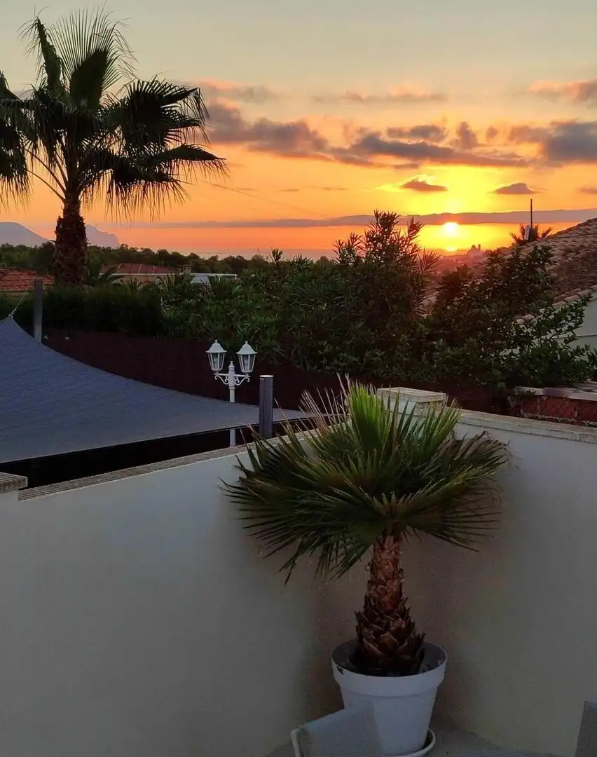 Terraza de Casa o chalet en venta en La Nucia con Jacuzzi