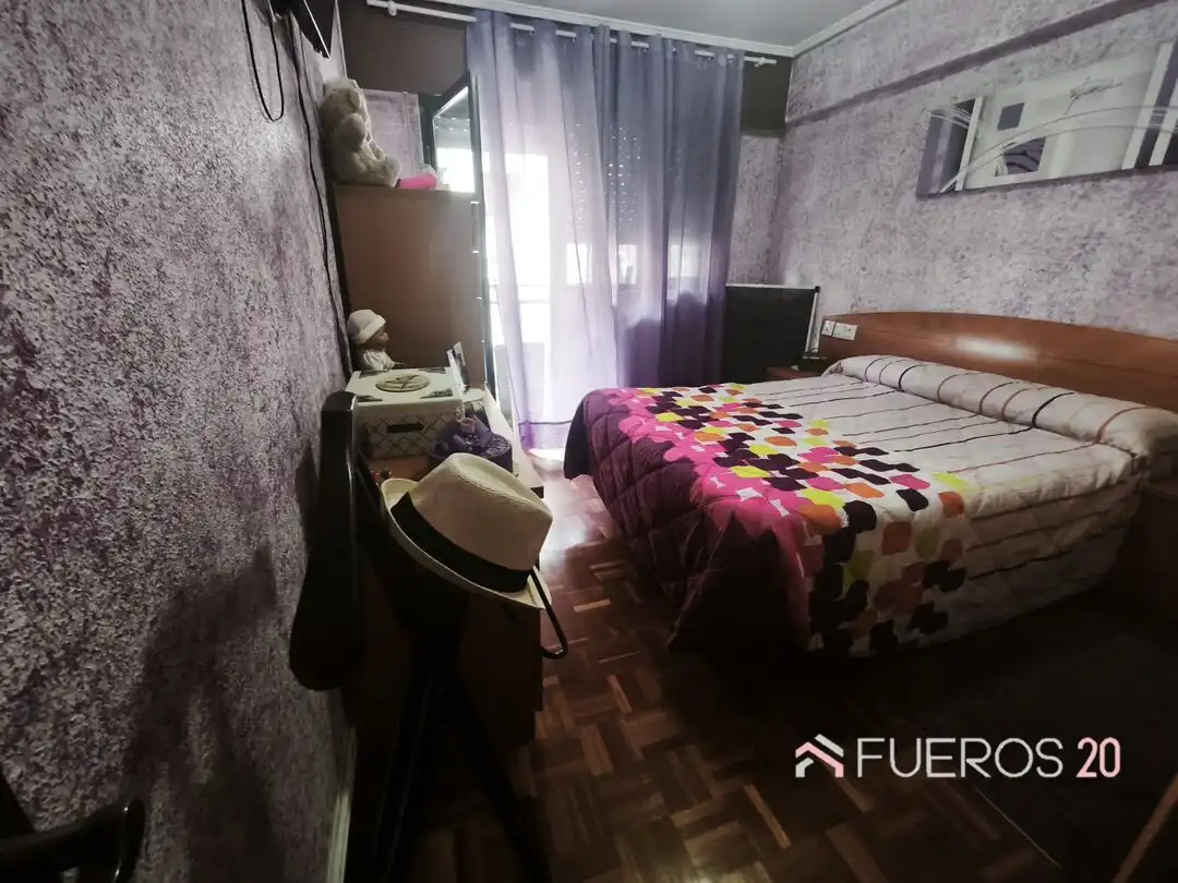 Bedroom of Flat for sale in Barakaldo   with Heating and Terrace