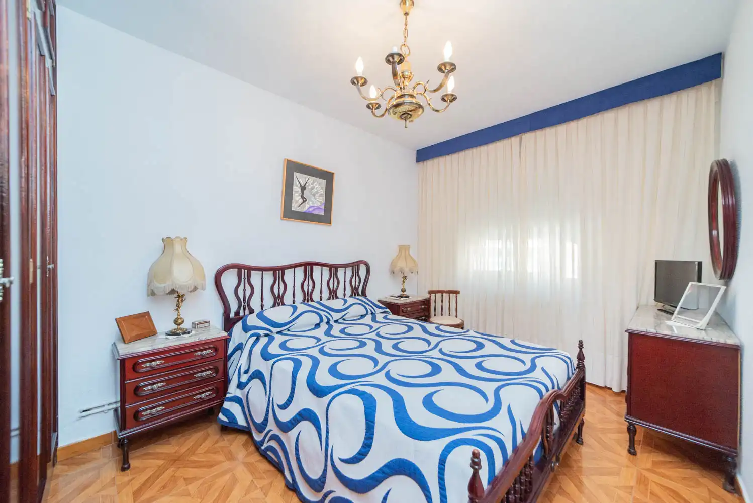 Bedroom of Flat for sale in Móstoles  with Furnished