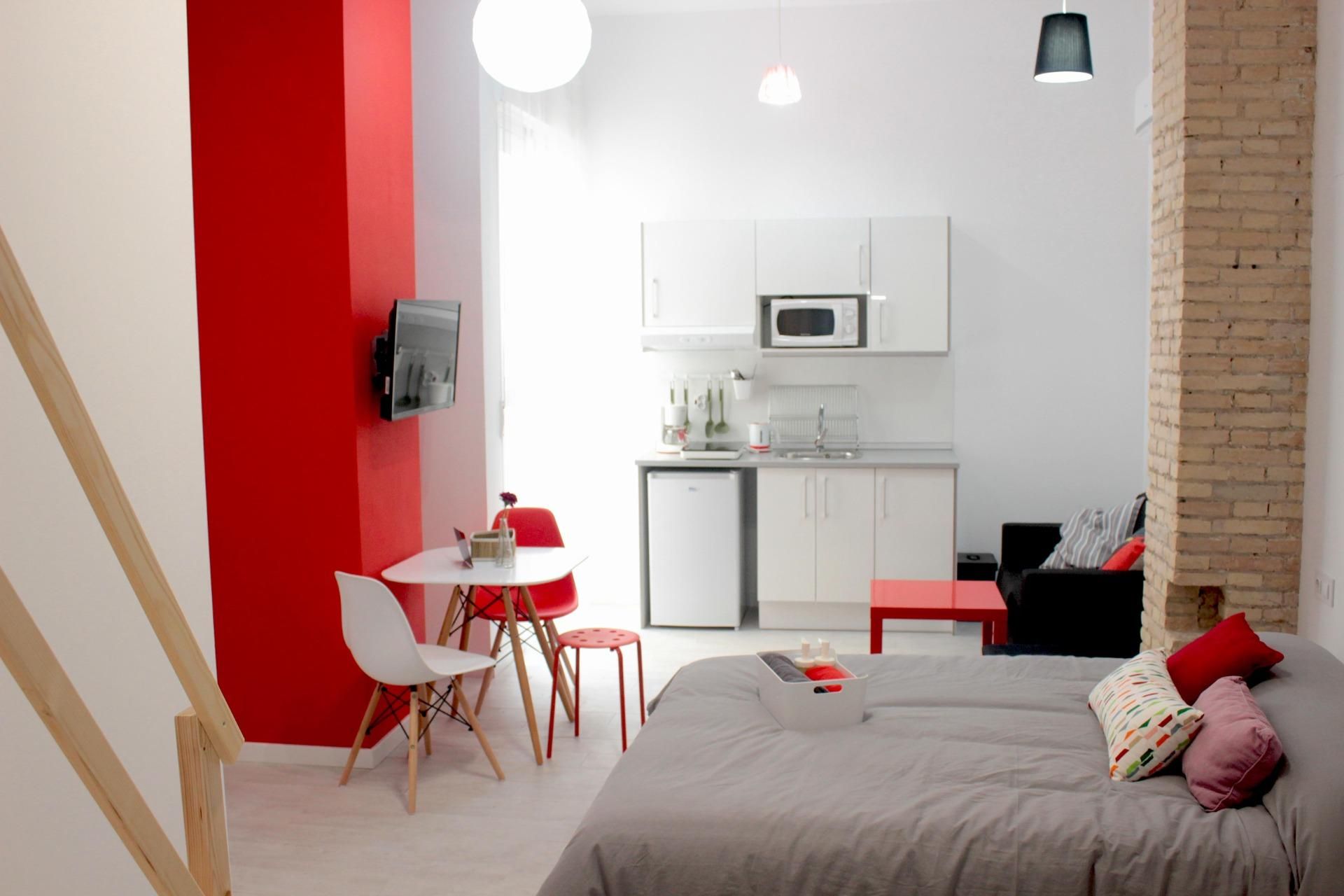 Dormitori de Apartament en venda en  Valencia Capital amb Aire condicionat, Calefacció i Terrassa