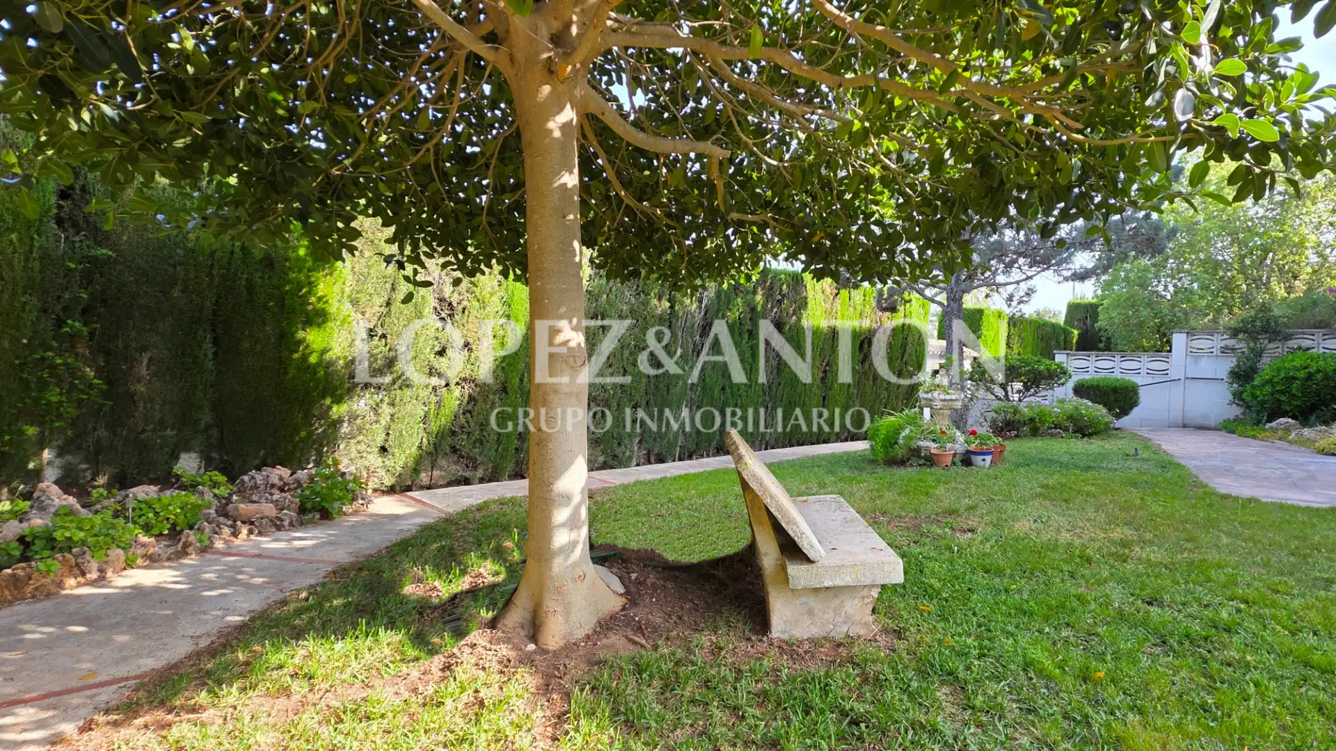 Garden of Houses for sale in L'Eliana  with Air Conditioner, Private garden and Terrace