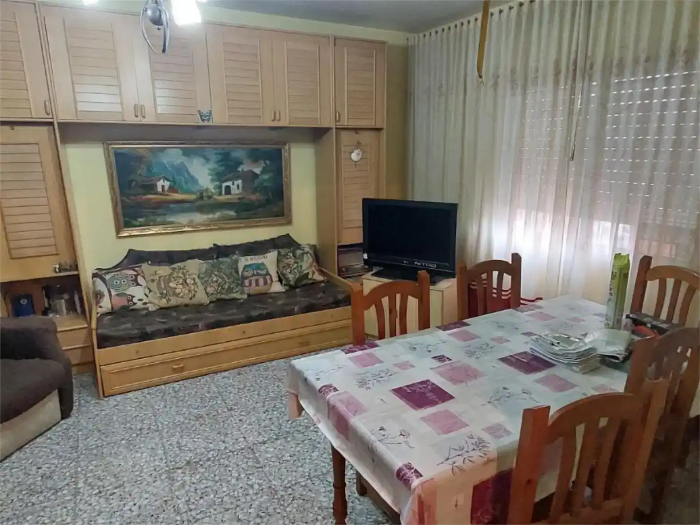 Sala d'estar de Casa o xalet en venda en Balsa de Ves amb Jardí privat, Traster i Moblat