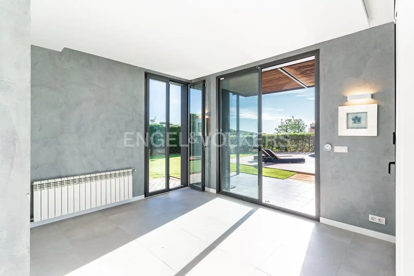 Terraza de Casa o chalet en venta en Sant Vicenç de Montalt con Calefacción, Jardín privado y Parquet