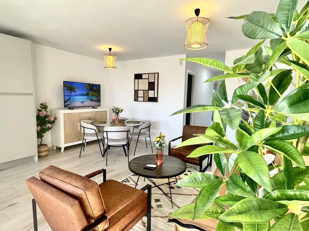 Sala de estar de Piso en venta en Marbella con Terraza