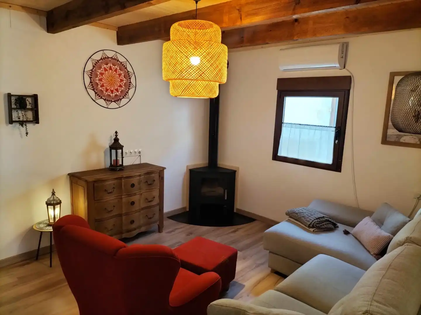 Sala de estar de Finca rústica en venta en Formentera del Segura con Aire acondicionado, Calefacción y Terraza