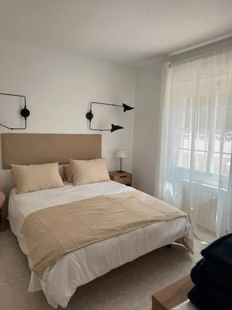 Schlafzimmer von Haus oder Chalet zur Miete in L'Alfàs del Pi mit Klimaanlage, Heizung und Privatgarten