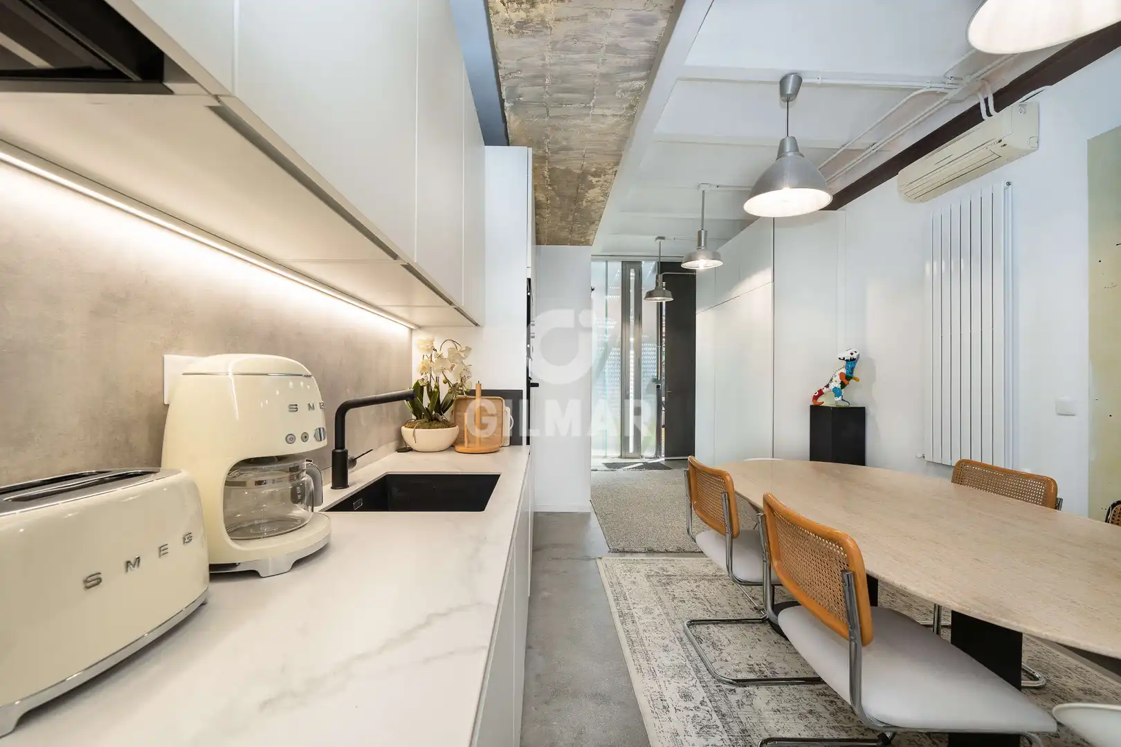 Küche von Wohnung zum Verkauf in Madrid mit Heizung und Privatgarten