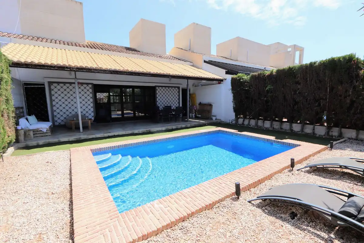 Piscina de Casa o chalet en venta en Murcia con Aire acondicionado, Jardín privado y Terraza