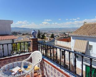 Vista exterior de Casa adosada en venda en  Granada Capital