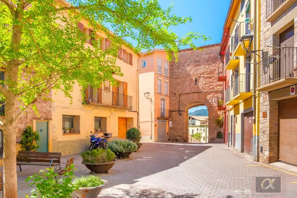 Vista exterior de Residencial en venta en Berga