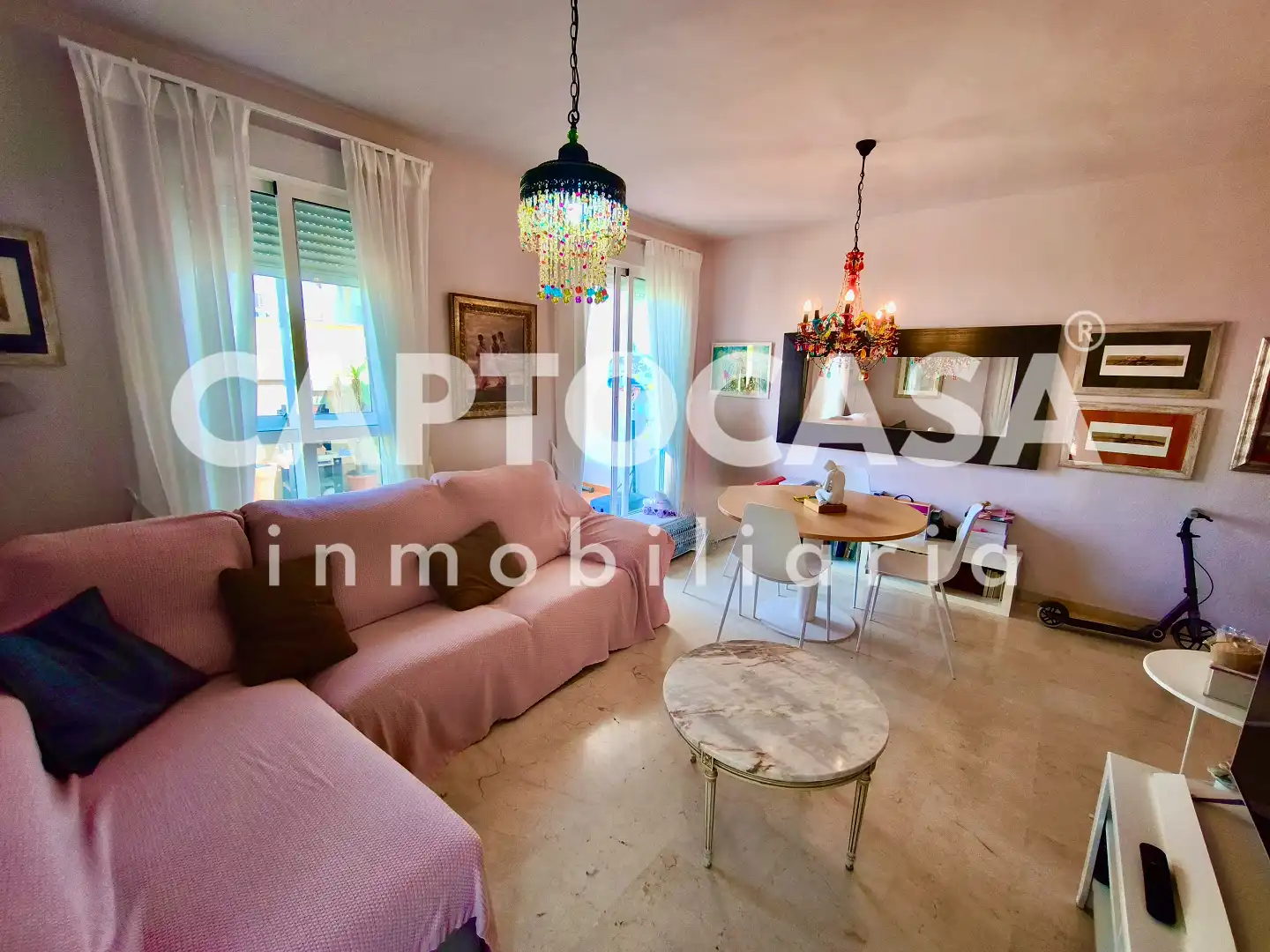 Sala d'estar de Àtic en venda en Cartagena amb Aire condicionat i Terrassa