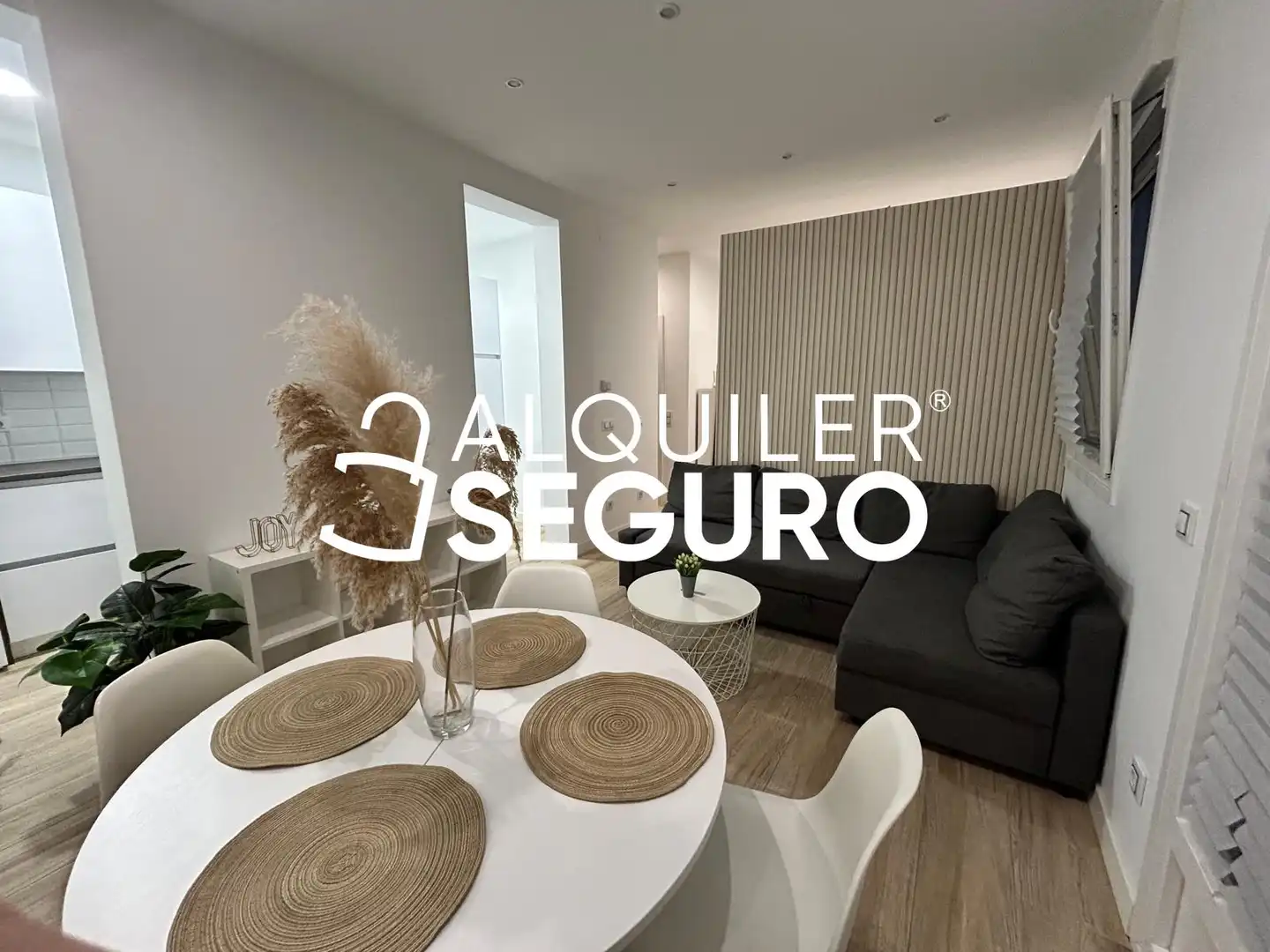 Wohnzimmer von Wohnung zur Miete in Madrid mit Heizung, Terrasse und Möbliert