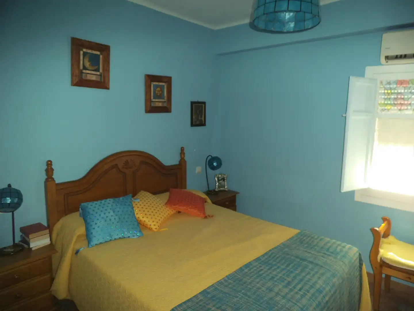 Bedroom of Flat for rent in El Campello  with Air Conditioner, Heating and Furnished