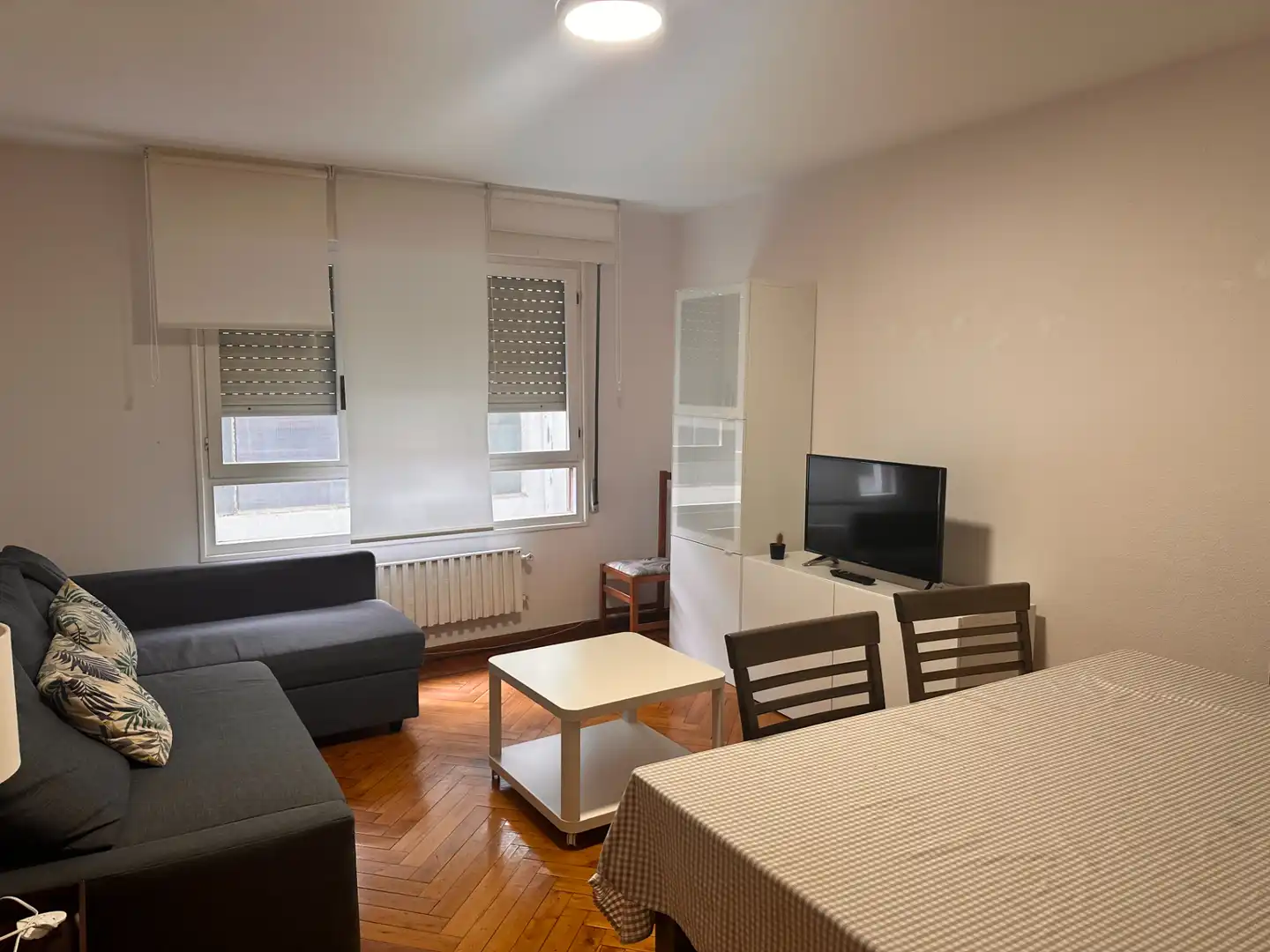 Sala de estar de Apartamento de alquiler en Santander con Calefacción, Parquet y Amueblado