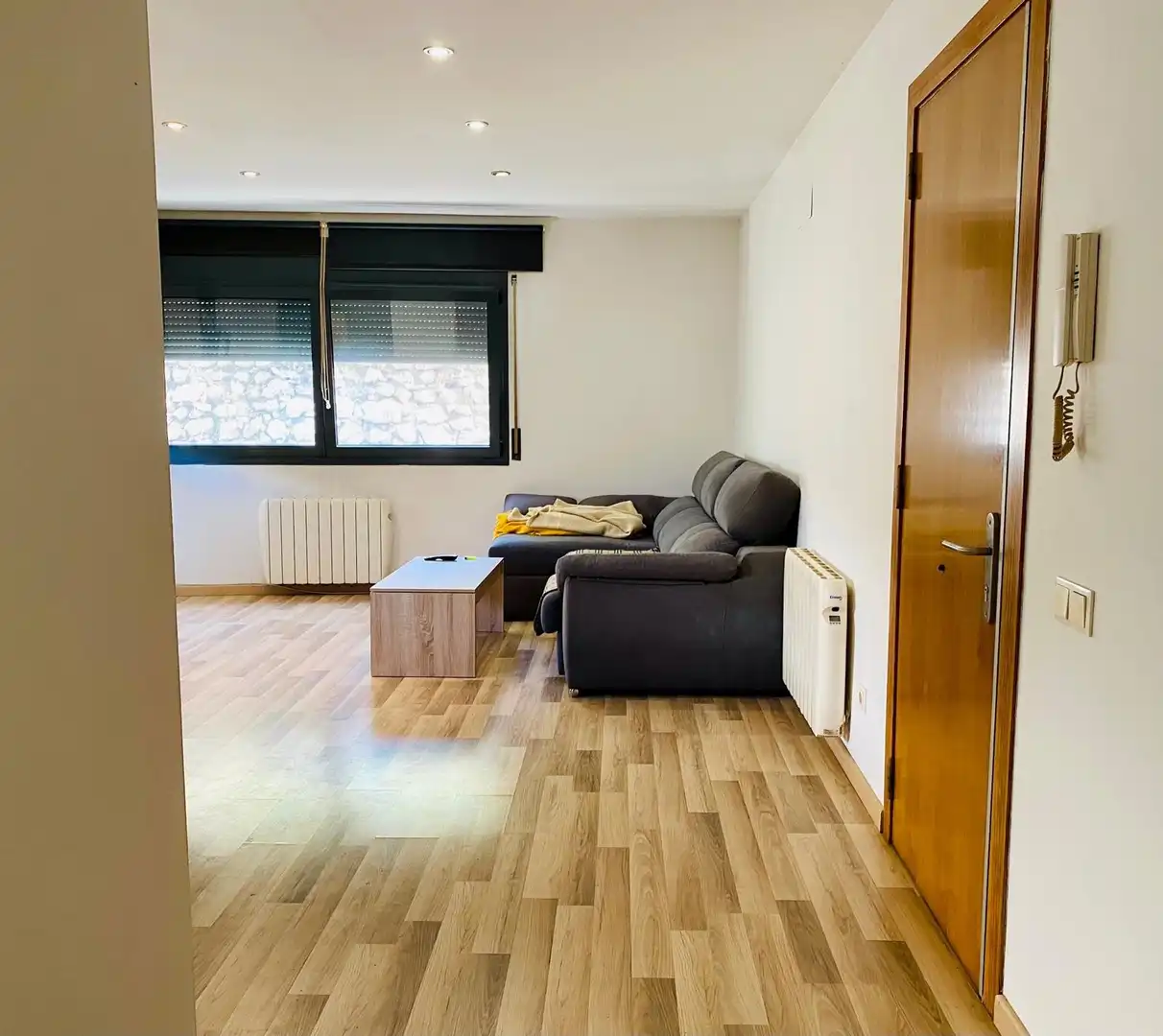Sala de estar de Piso en venta en Santa Margarida de Montbui con Calefacción y Trastero