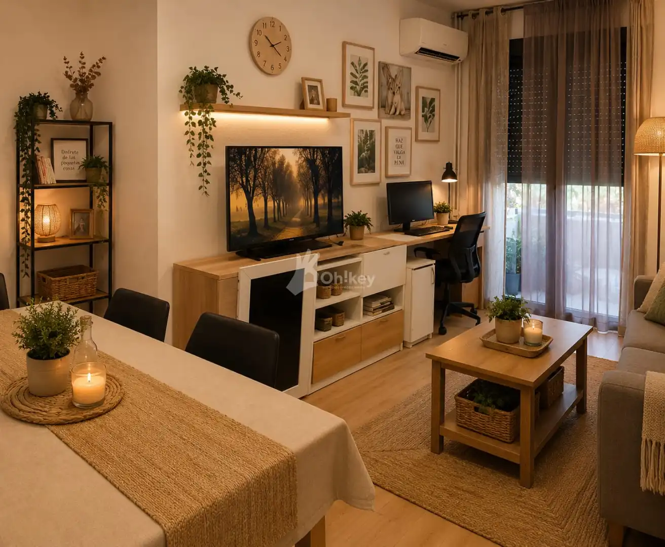 Sala de estar de Piso en venta en Arcicóllar con Calefacción, Jardín privado y Terraza