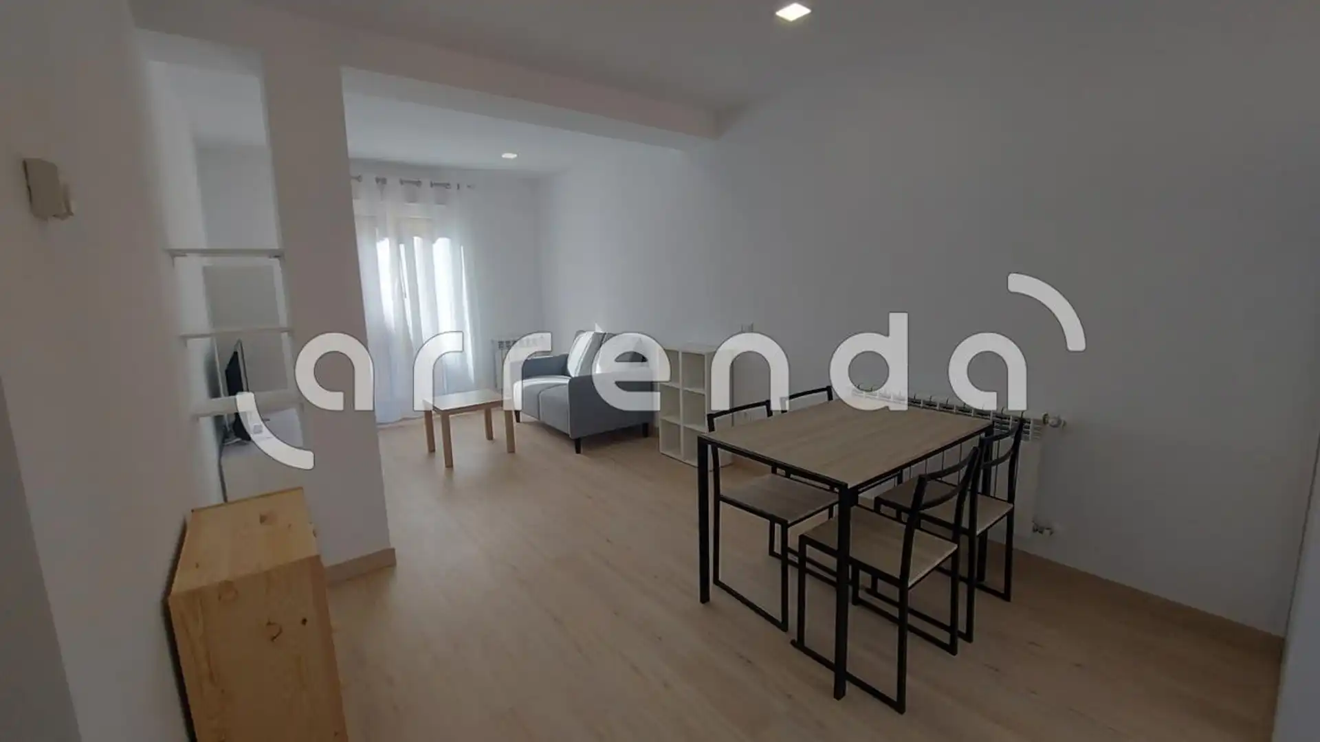Bedroom of Flat for rent in Santander  with Heating, Furnished and Balcony