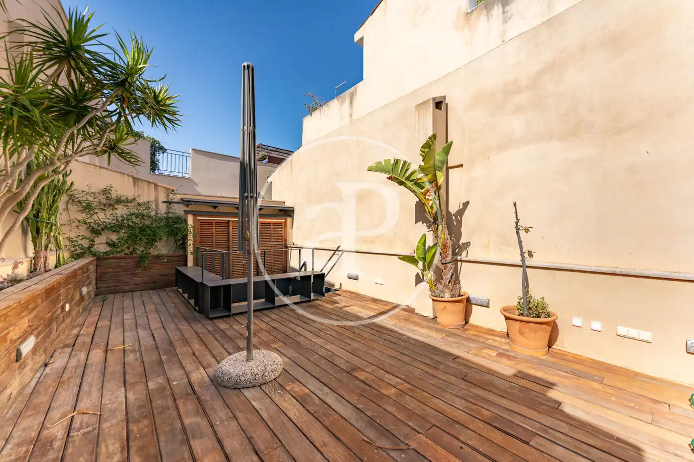 Terrasse von Wohnung zur Miete in  Palma de Mallorca mit Klimaanlage, Heizung und Terrasse