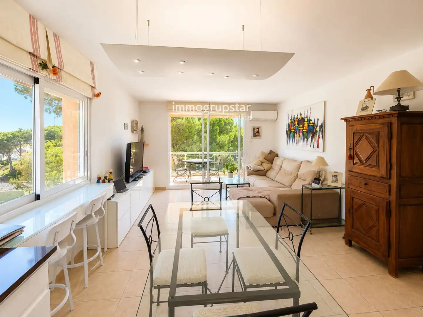 Living room of Attic for sale in Pals  with Air Conditioner, Heating and Terrace