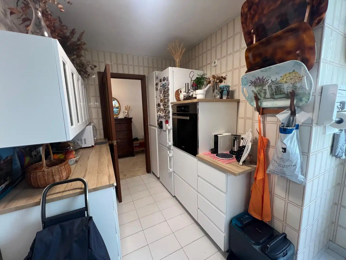 Cocina de Piso de alquiler en Sevilla con Aire acondicionado, Terraza y Amueblado