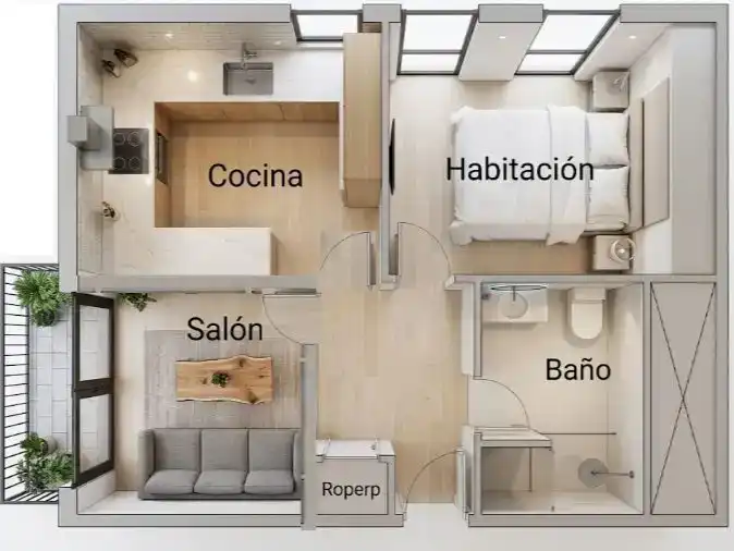 Flat for sale in Magán  with Balcony