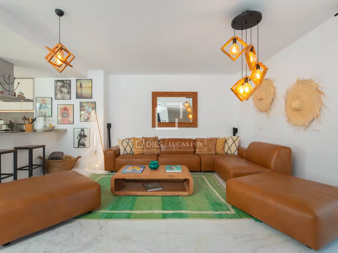 Living room of Flat for sale in Eivissa  with Air Conditioner, Heating and Terrace