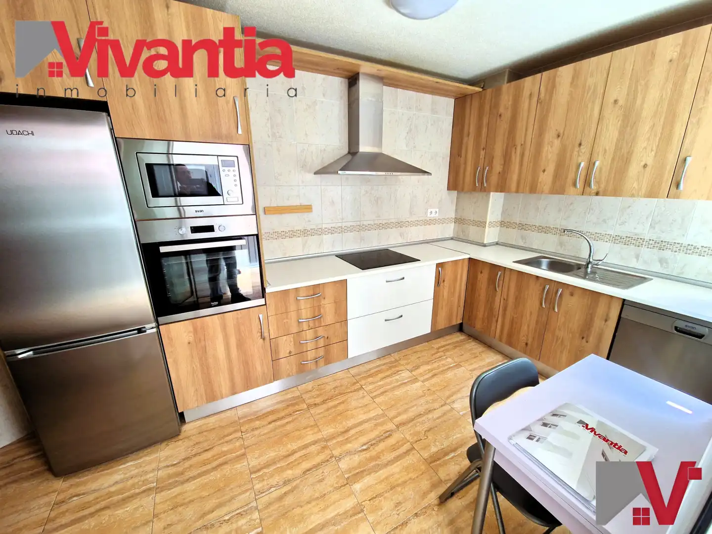 Kitchen of Flat for sale in Lorca  with Air Conditioner, Heating and Terrace