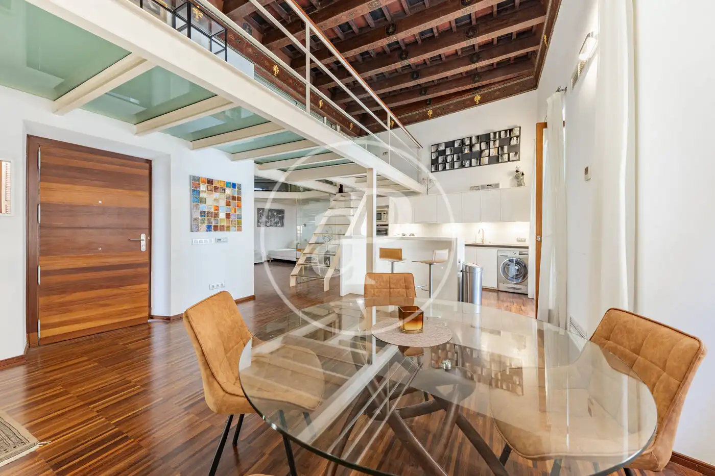 Dining room of Lofts for rent in  Palma de Mallorca  with Air Conditioner, Heating and Furnished